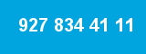 927 834 41 11